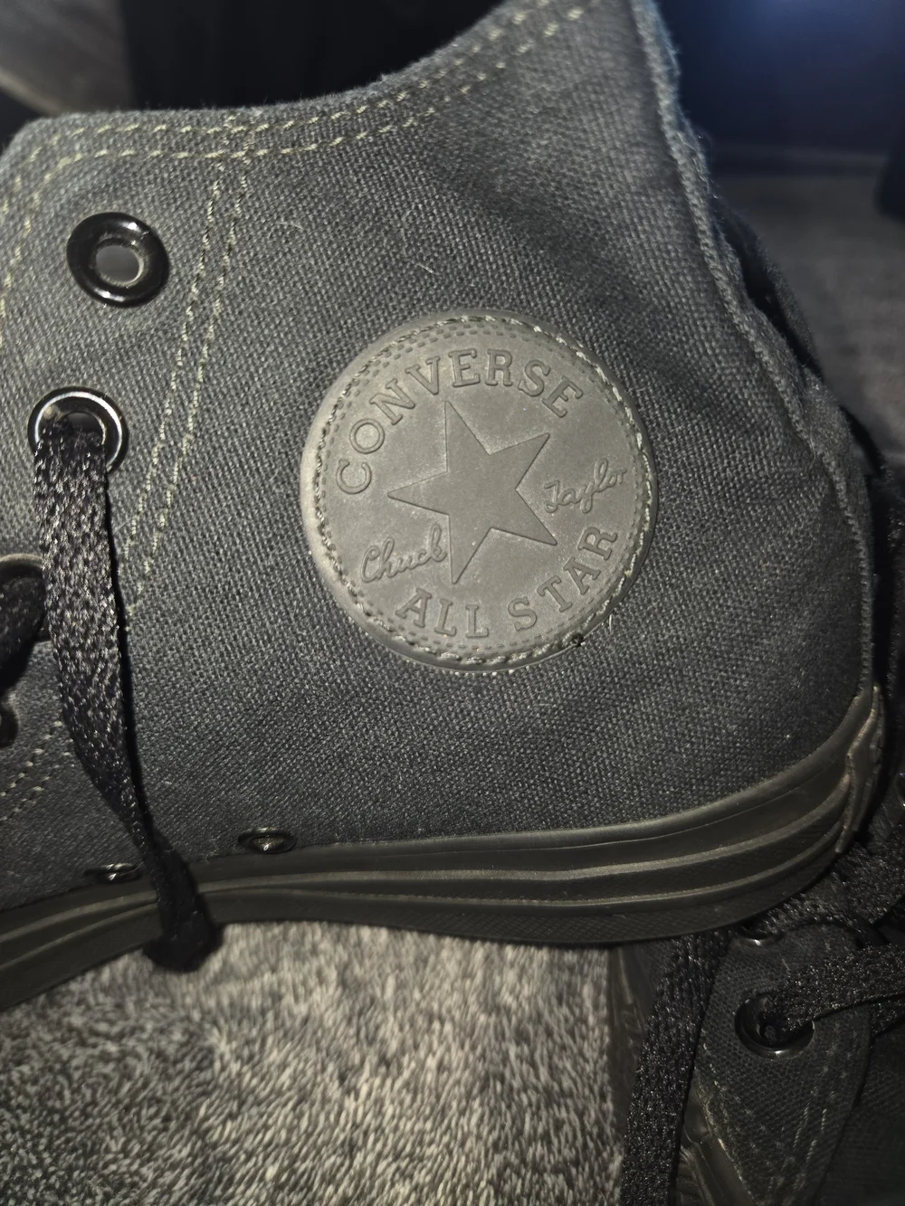Black Converse Chuck Taylor All Star High Top Sneakers